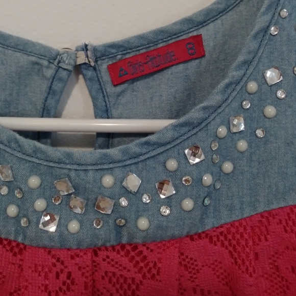 Studded Sleeveless Blouse - Girls Attitude - Picture 5 of 13